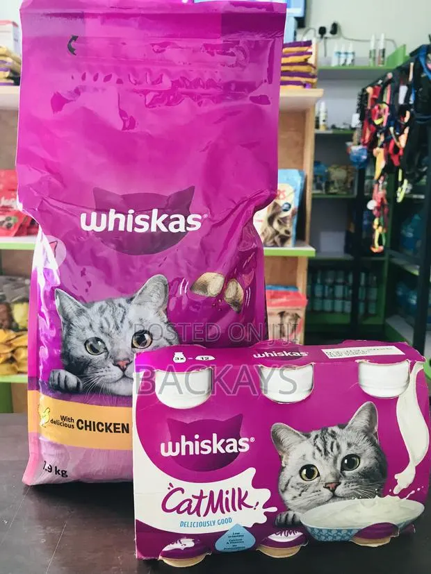 Whiskas Cat Food and Milk Combo · Photo 1