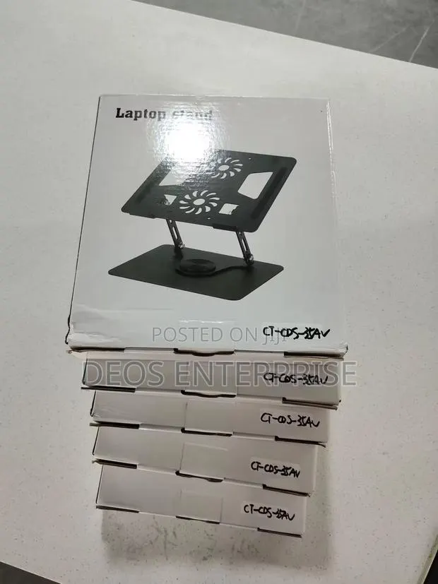 360° Rotating Laptop Fan Stand · Photo 1