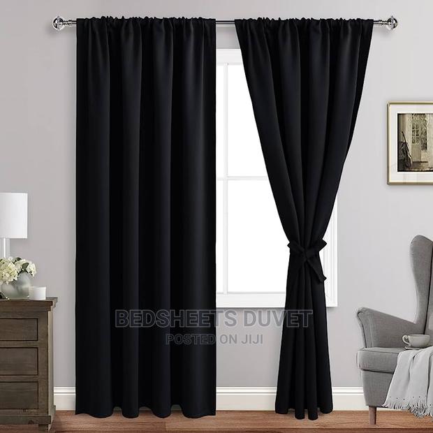 Luxurious Black Curtains · Photo 1
