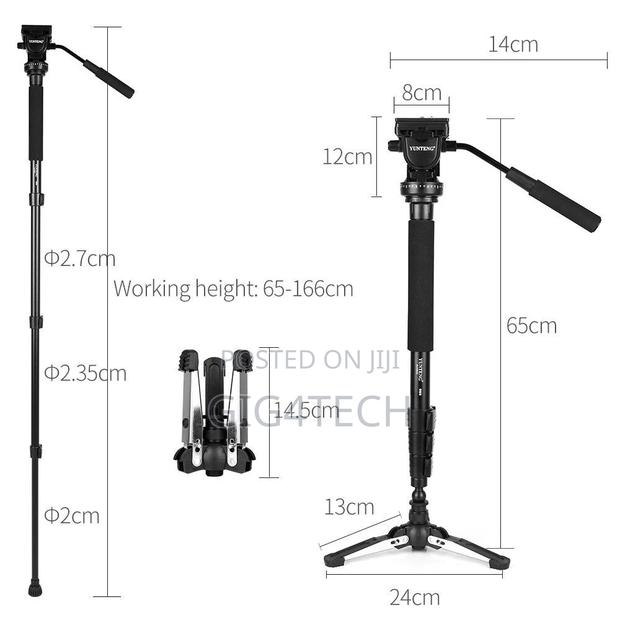 YUNTENG VCT-588 Tripod Monopod Extendable Telescoping · Photo 3