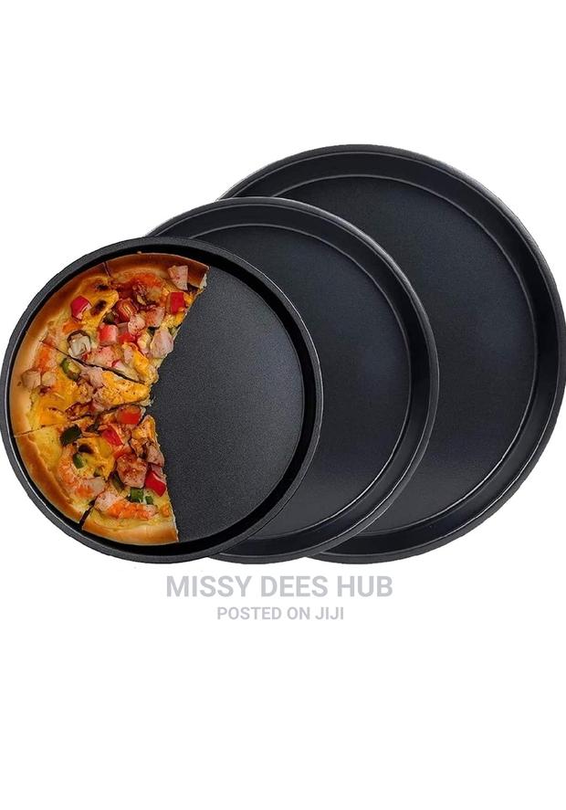 3pcs Pizza Pan - 29cm/32cm/ 35cm · Photo 5