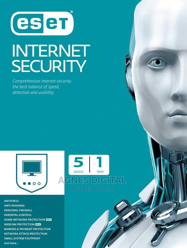 ESET Internet Security 5 Devices 1 Year Win/Mac/Android/Ios · Photo 1