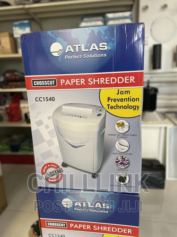 ATLAS 15 Sheets Paper Shredder · Photo 1