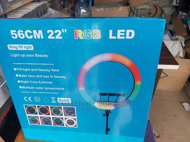 22inches RGB Multi Coloured Ringlight · Photo 2