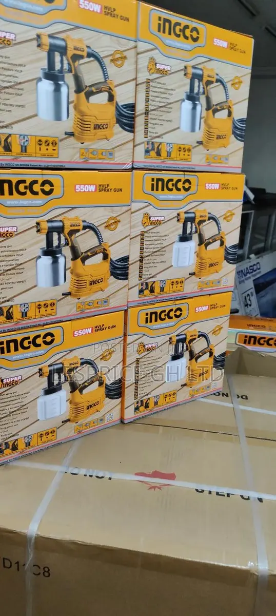 Ingco Floor Based Spray Gun 550w Stainless · Photo 1