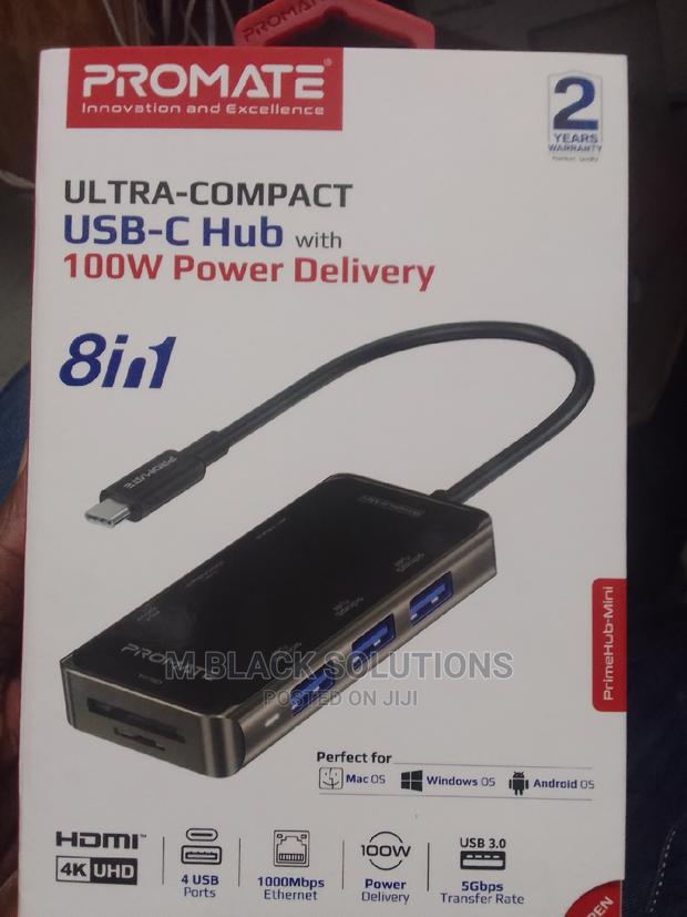 Promte Primehub-Mini Ultra Compact 8-in-1 USB-C Hub · Photo 1