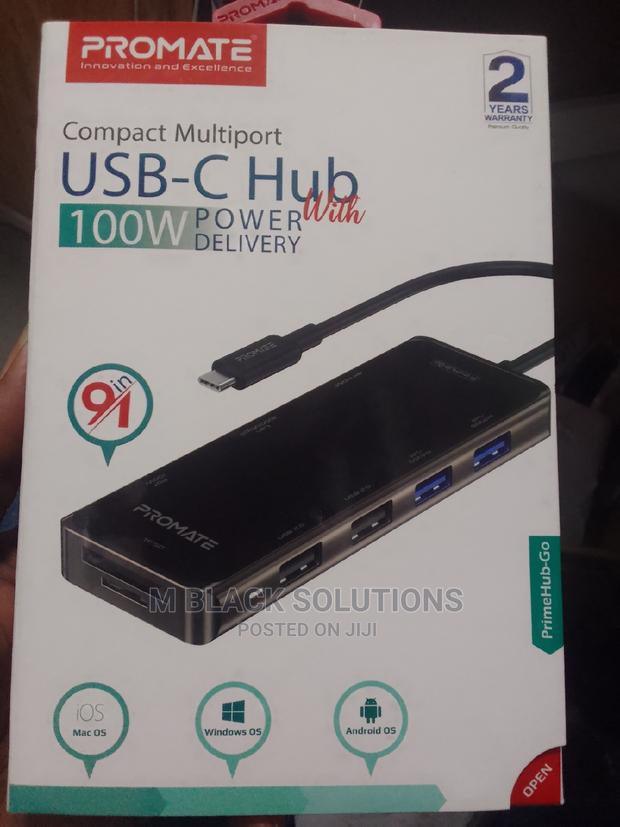 Promate Multiport 9 in 1 Usb C Hub · Photo 2