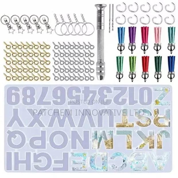Epoxy Resin Alphabet Molds