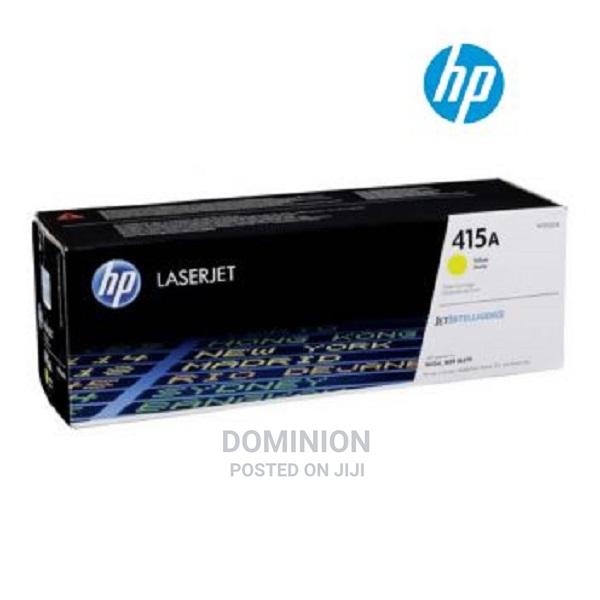 Hp 415a Yellow Original Laserjet Toner Cartridge (W2032a) · Photo 1
