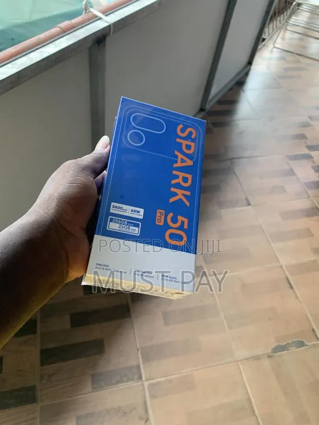 New Tecno Spark 50 Pro 256 GB Blue · Photo 1