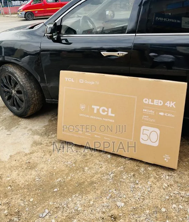 Efficient TCL 50 Qled Smart Satellite Android(2025 Model)Black · Photo 1