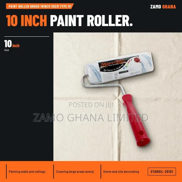 Paint Roller Brush 10Inch 25Cm Type 01 - STARGIL-25101 · Photo 1