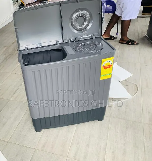 Get Super Powerful 11kg Nasco Grey WashingMachine · Photo 1