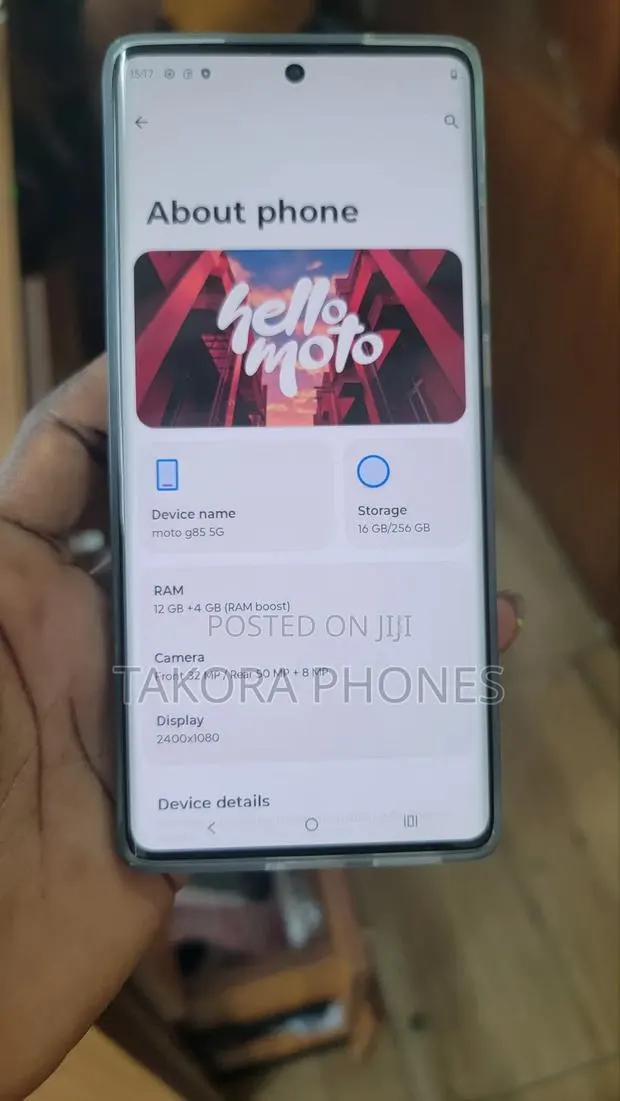 New Motorola Edge (2024) 256 GB Gray · Photo 1