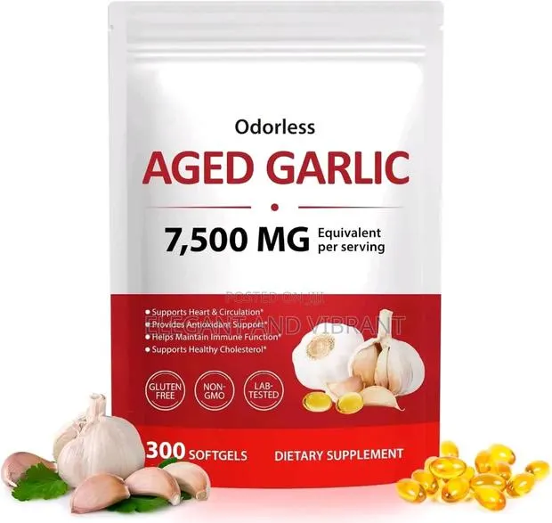 Aged Garlic 7500mg Per Servings, 300 Softgels · Photo 1