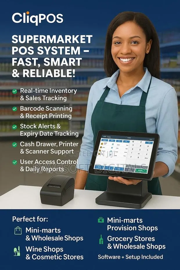 Supermarket Pos System – Fast, Smart Reliable! · Photo 1