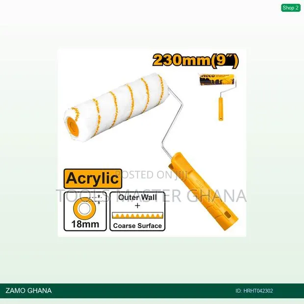 Cylinder Brush Outer Wall 9" - Hrht042302 · Photo 1