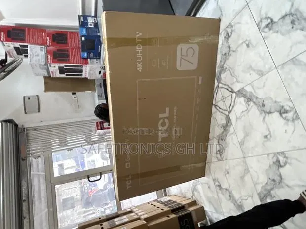 Authentic Slim Led HDR Smart TCL 77” 75p755 Android Tv · Photo 1