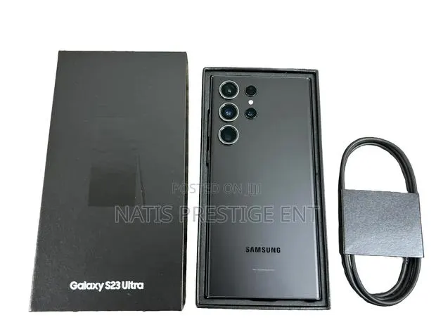 New Samsung Galaxy S23 Ultra 256 GB Black · Photo 1