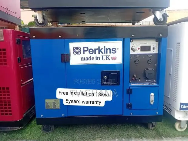 Perkins 18kVA Single Phase Genset – Reliable Power 18kva Genset · Photo 1