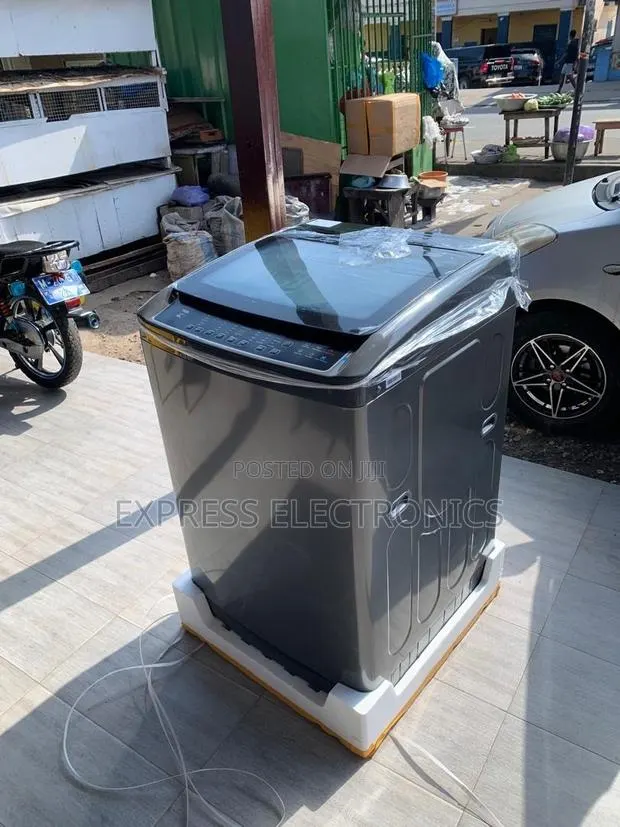 Text Us TCL 18kg Fully Top Load Washing Machine | One-Click Spinning · Photo 1