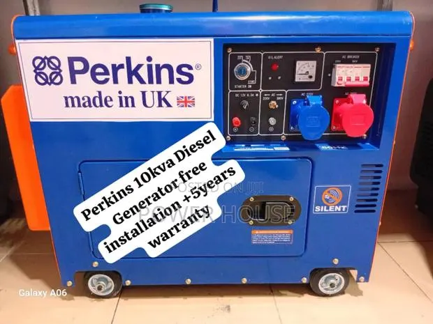 The Idea Dynamo Perkins Diesel Generator 10kva Silent · Photo 1