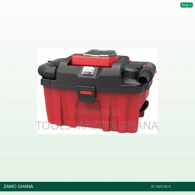Dc18-24v Vacuum Cleaner 10l 130w >8kpa Box Shape Zero Versi - Nvc10l-0 · Photo 1