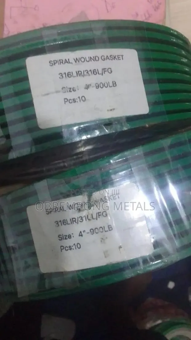 4" Spiral Wound Gasket 900lbs · Photo 1