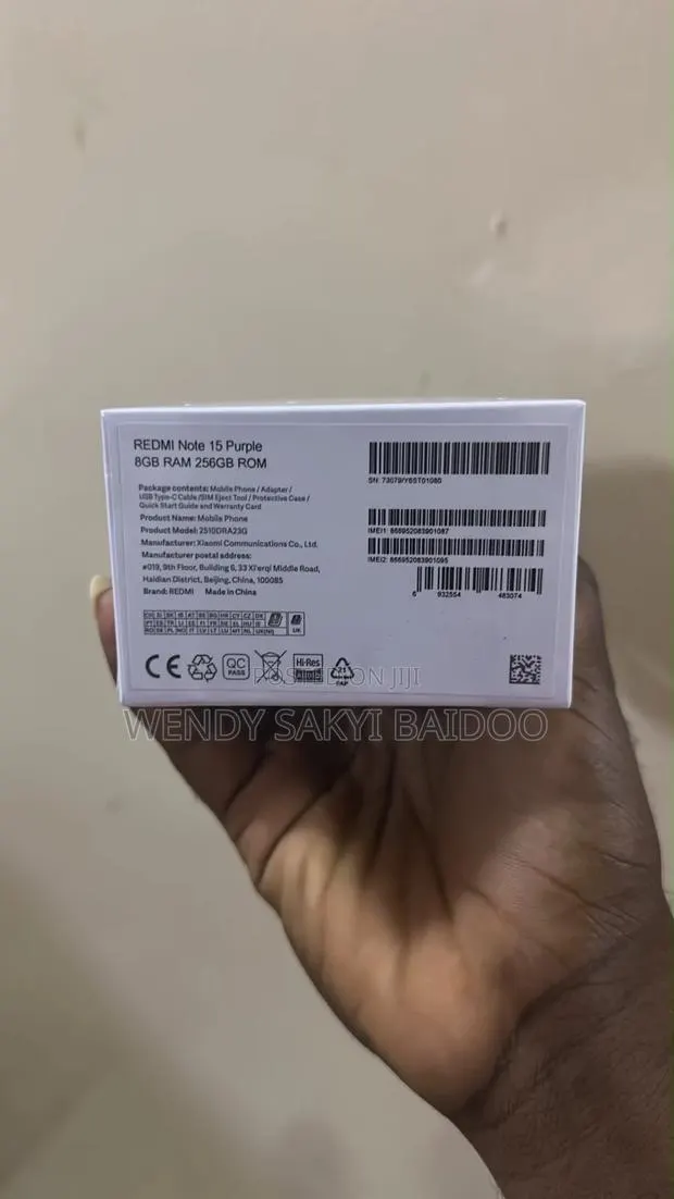 New Xiaomi Redmi Note 15 256 GB Purple · Photo 1