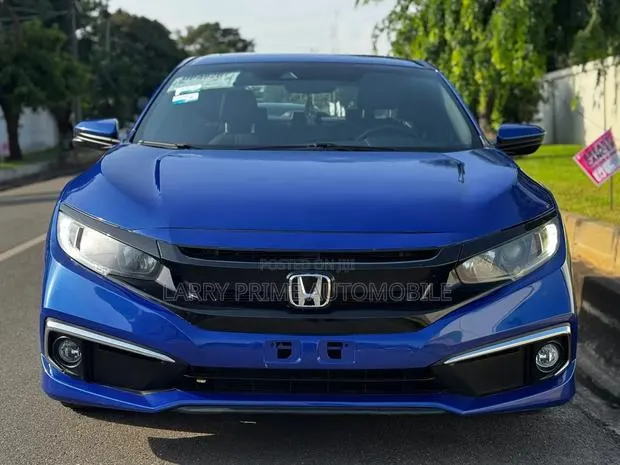 Honda Civic Sport Sedan 2019 Blue · Photo 1