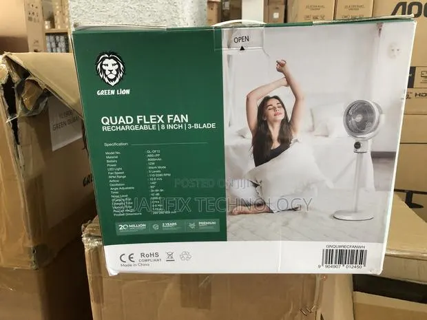 Rechargeable Flex Fan · Photo 1