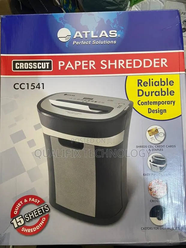 Atlas 15 Sheets Paper Shredder · Photo 1