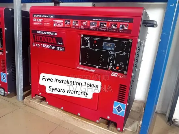 Honda 15kVA Genset for Sale – Efficient, Durable Reliable Power15kva · Photo 1