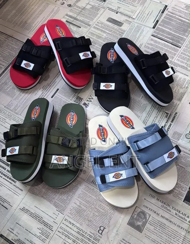 Dickies Double-Strap Slide Sandals Available (Location: Adum Kumasi) · Photo 1