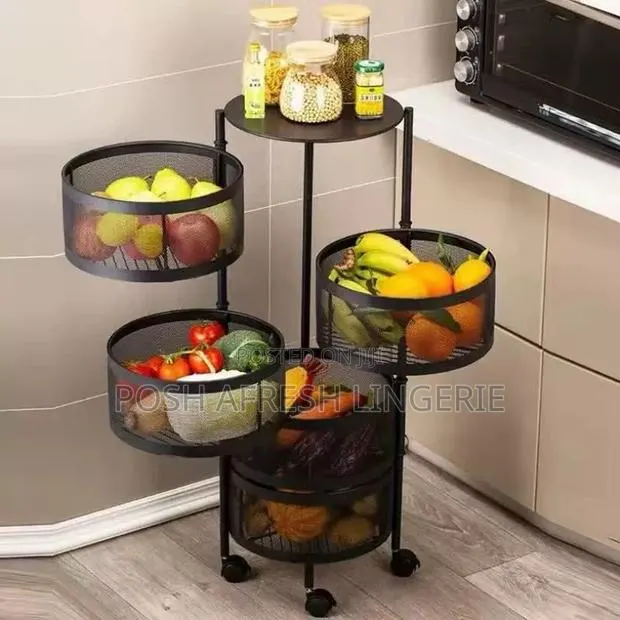 Kitchen Storage Rack Basket · Photo 1