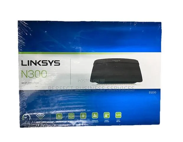 Linksys E1200 N300 Wi-Fi Router · Photo 1