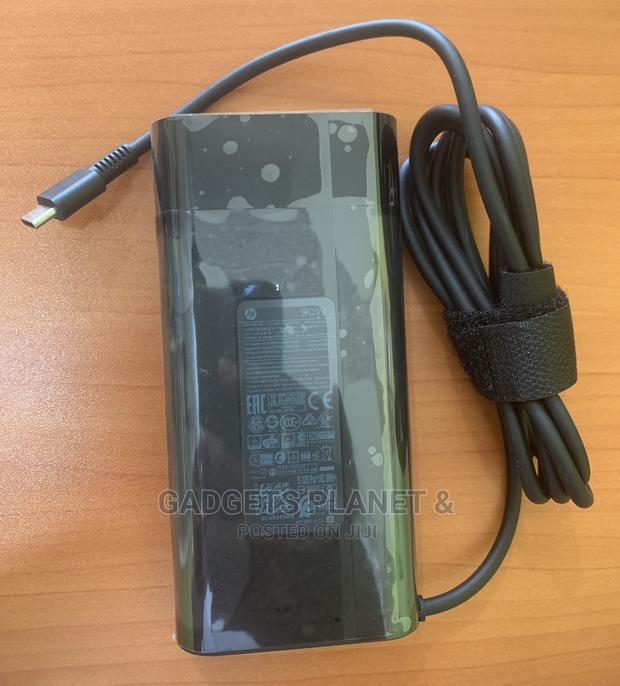 HP 90W USB-C Power Adapter + Free AC Cord · Photo 4