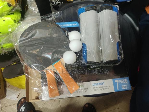 Set of Tennis Racket(Pair Bats) / 3 Balls / Stretchable Nets · Photo 4