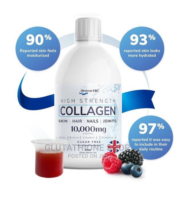 Reverse Life Marine Collagen 10,000mg 500ml (100 Servings) · Photo 1