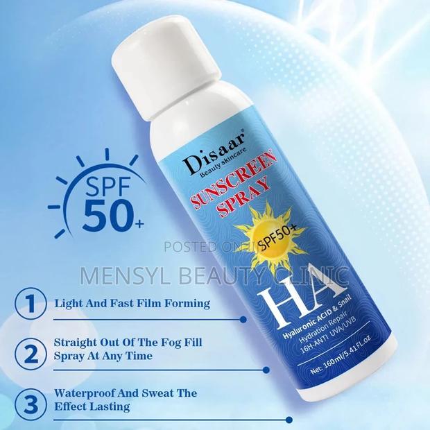 DISAAR Sunscreen Spray SPF50+ HA Hyaluronic Acid UVA/UVB 1 · Photo 5
