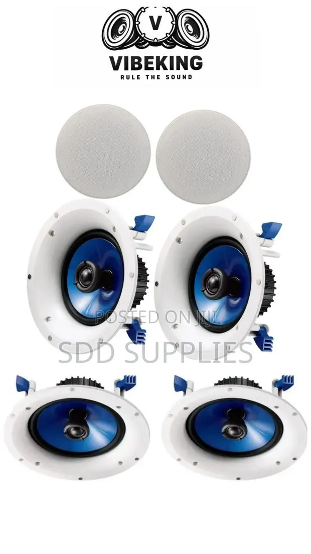 Vibeking 200 Watts 4in1 Bluetooth Ceiling Speakers · Photo 1