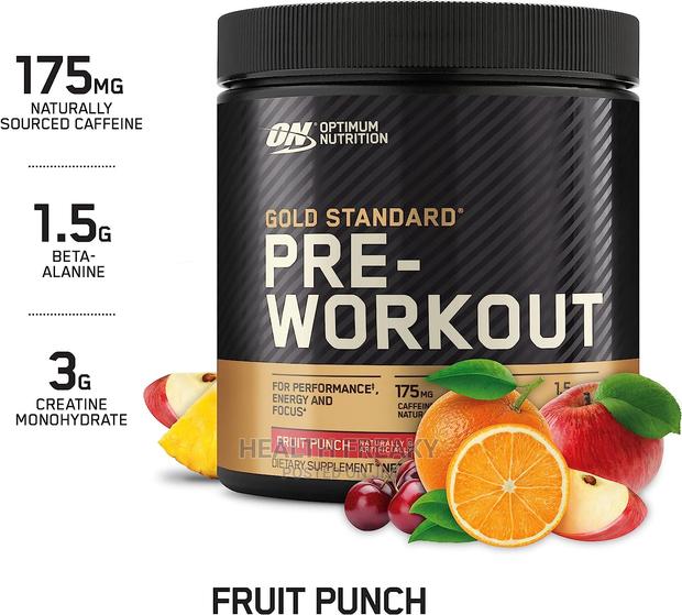 Preworkout Gold Standard Creatine Energy Performance · Photo 1