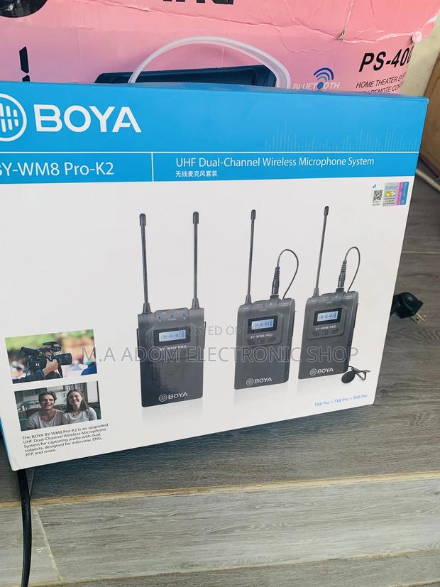 New Boya UHF Wireless Microphone for Live Streaming · Photo 1