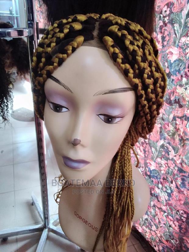 Gold Blonde Braided Wig Cap · Photo 1