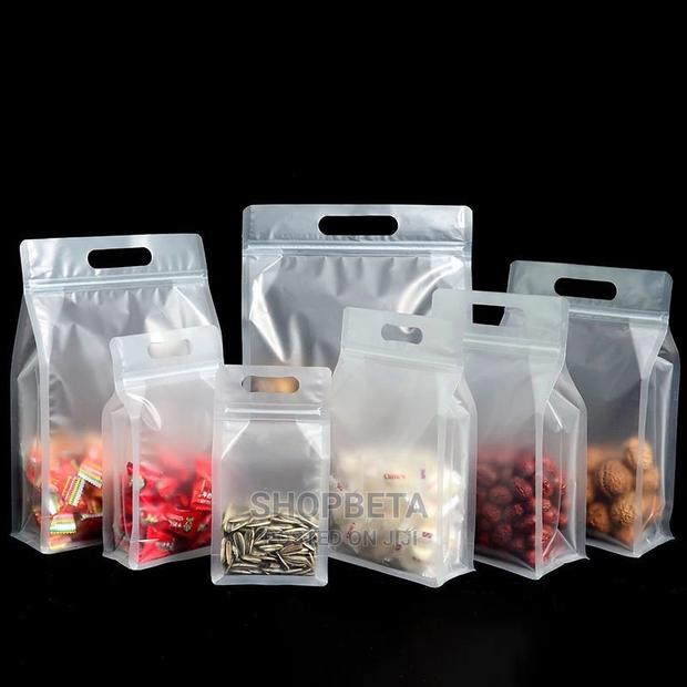Frosted Flat Base Pouches · Photo 1