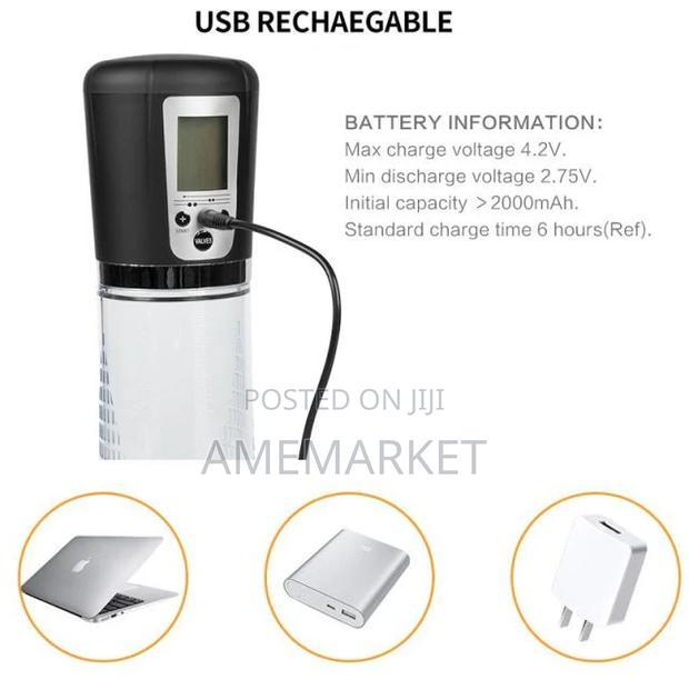 Rechargeable Penis Enlargement Vacuum Pump. · Photo 4