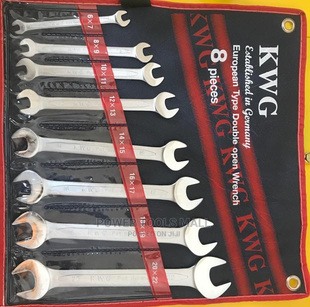 8pcs KWG Double Open Wrench (Spanner) · Photo 1