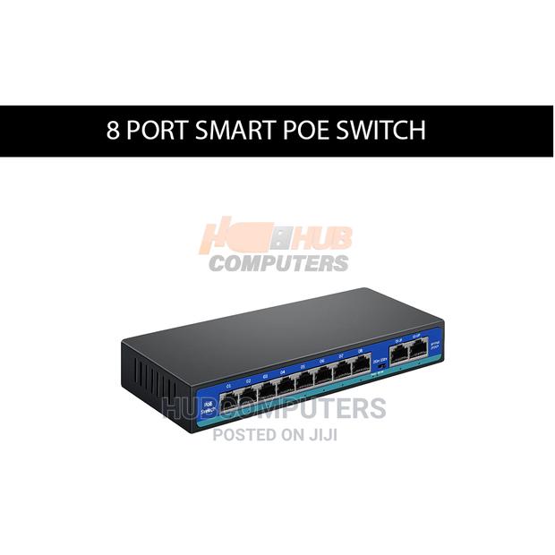 Standard Generic 8 Port Smart Poe Switch + 2 Uplink Port · Photo 1