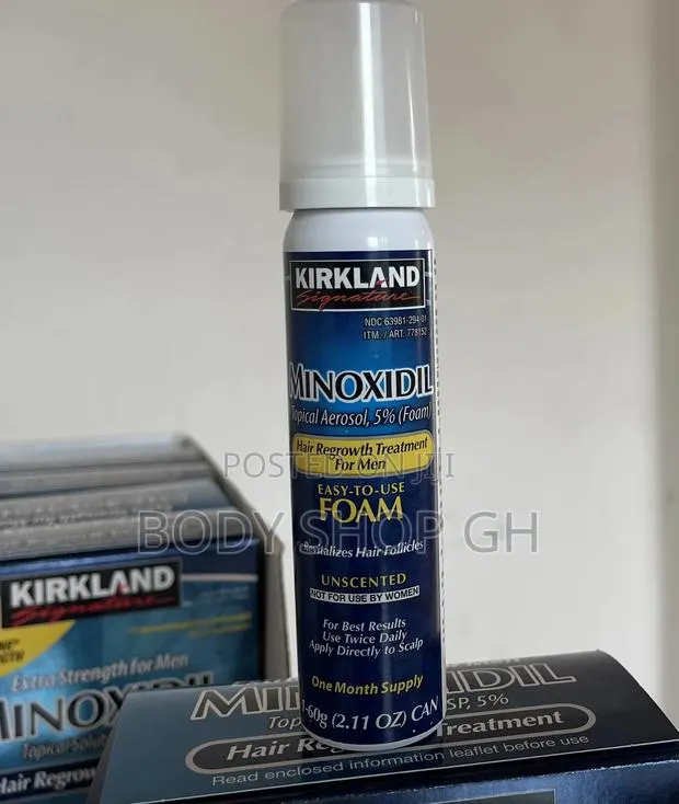 Works Faster - Kirkland Minoxidil Foam [Beard and Hairline] · Photo 1