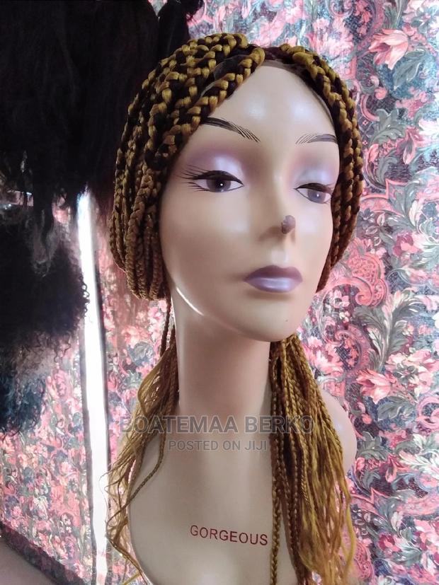 Gold Blonde Braided Wig Cap · Photo 4
